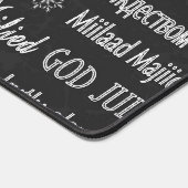 "vrolijk kerstfeest" bureaumat (Hoek)