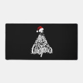 Vrolijk kerstfeest bureaumat (Voorkant)