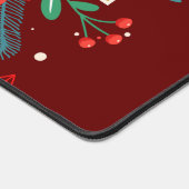 Vrolijk kerstfeest bureaumat (Hoek)