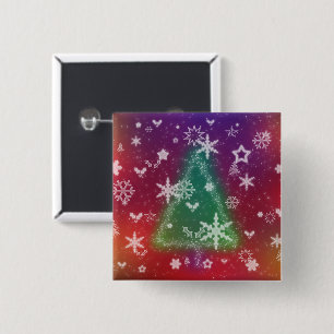 Vrolijk kerstfeest Button