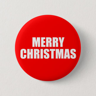 Vrolijk kerstfeest Button