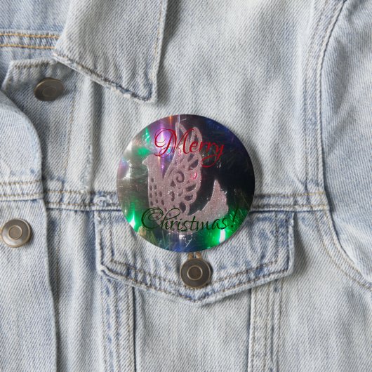 Vrolijk kerstfeest Button (In situ)