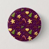 Vrolijk kerstfeest Button (Voorkant)