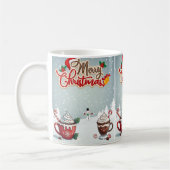 Vrolijk Kerstfeest Cacao Delights Koffiemok (Links)