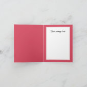 Vrolijk Kerstfeest cacao kabouter voeg bericht toe Feestdagen Kaart (Binnen)