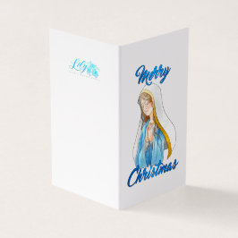Vrolijk kerstfeest - cadeau kaart