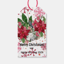 Vrolijk kerstfeest! cadeaulabel