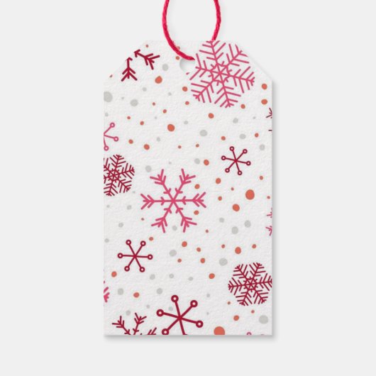 Vrolijk kerstfeest! cadeaulabel (Achterkant)