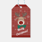 Vrolijk kerstfeest! cadeaulabel (Voorkant)