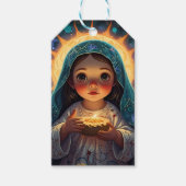 Vrolijk kerstfeest cadeaulabel (Voorkant)