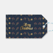 Vrolijk kerstfeest cadeaulabel (Voorkant (Horizontaal))