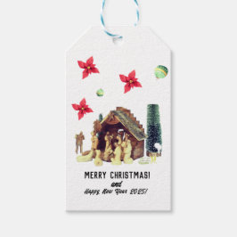 Vrolijk kerstfeest! cadeaulabel