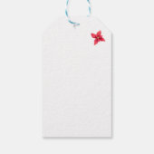 Vrolijk kerstfeest! cadeaulabel (Achterkant)