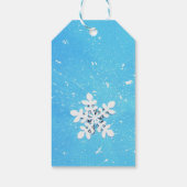 Vrolijk kerstfeest cadeaulabel (Achterkant)