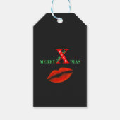 Vrolijk kerstfeest cadeaulabel (Voorkant)