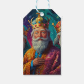 Vrolijk kerstfeest cadeaulabel (Voorkant)