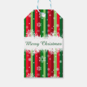 Vrolijk kerstfeest cadeaulabel (Voorkant)