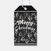 Vrolijk kerstfeest cadeaulabel (Voorkant)