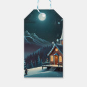 Vrolijk kerstfeest cadeaulabel (Voorkant)