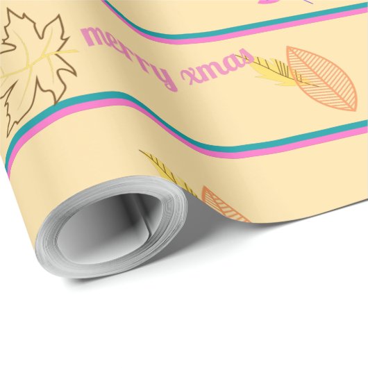 Vrolijk kerstfeest cadeaupapier (Rol Hoek)