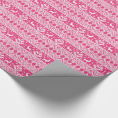 Vrolijk kerstfeest cadeaupapier (Hoek)