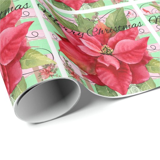 Vrolijk kerstfeest cadeaupapier (Rol Hoek)