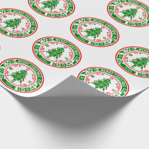 Vrolijk kerstfeest cadeaupapier