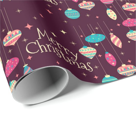 Vrolijk kerstfeest cadeaupapier (Rol Hoek)