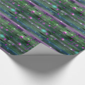 Vrolijk kerstfeest cadeaupapier (Hoek)