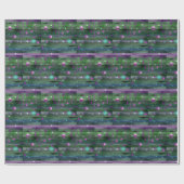 Vrolijk kerstfeest cadeaupapier (Vlak)