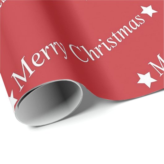 "Vrolijk kerstfeest" Cadeaupapier (Rol Hoek)