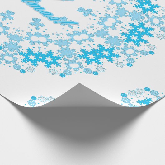 vrolijk kerstfeest cadeaupapier (Hoek)