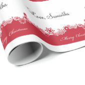 Vrolijk kerstfeest cadeaupapier (Rol Hoek)