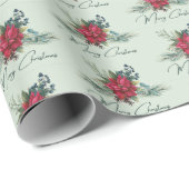 Vrolijk kerstfeest cadeaupapier (Rol Hoek)