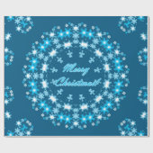 vrolijk kerstfeest cadeaupapier (Vlak)