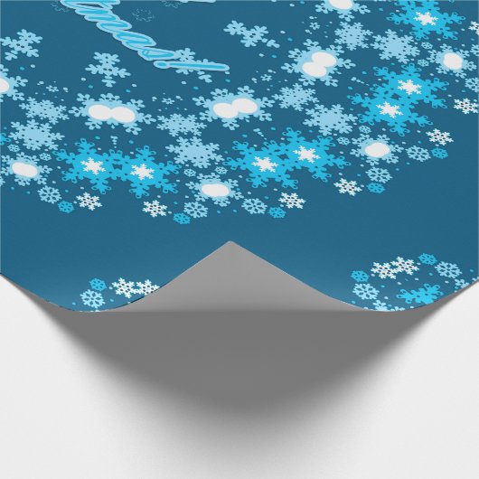 vrolijk kerstfeest cadeaupapier (Hoek)