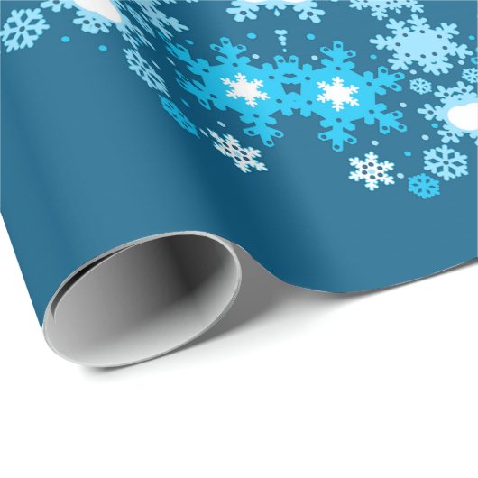 vrolijk kerstfeest cadeaupapier (Rol Hoek)