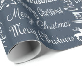 Vrolijk kerstfeest cadeaupapier (Rol Hoek)