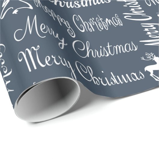 Vrolijk kerstfeest cadeaupapier (Rol Hoek)