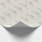 Vrolijk kerstfeest cadeaupapier (Hoek)