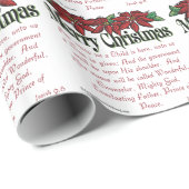 Vrolijk kerstfeest cadeaupapier (Rol Hoek)