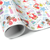 Vrolijk kerstfeest cadeaupapier (Rol Hoek)