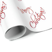 Vrolijk kerstfeest cadeaupapier (Rol Hoek)