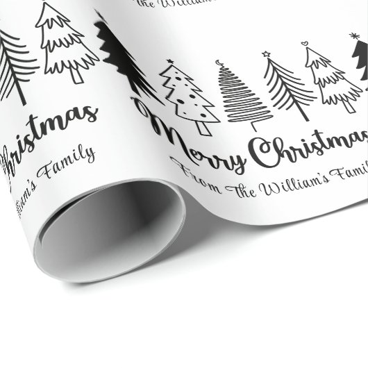 Vrolijk kerstfeest cadeaupapier (Rol Hoek)