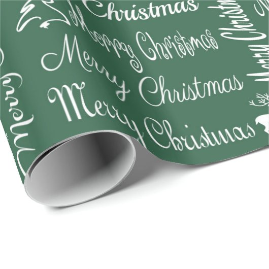 Vrolijk kerstfeest cadeaupapier (Rol Hoek)