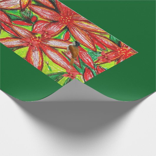 Vrolijk kerstfeest! cadeaupapier (Hoek)