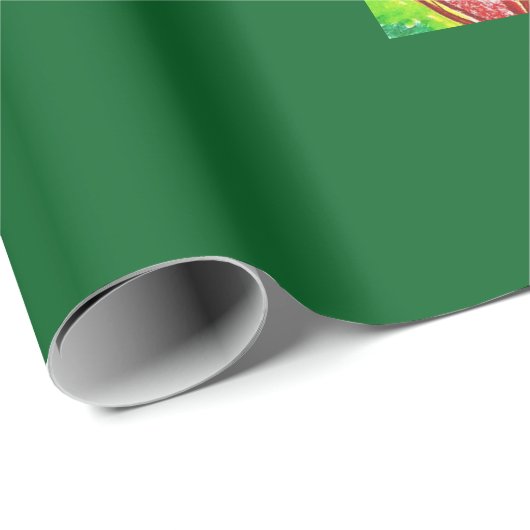 Vrolijk kerstfeest! cadeaupapier (Rol Hoek)