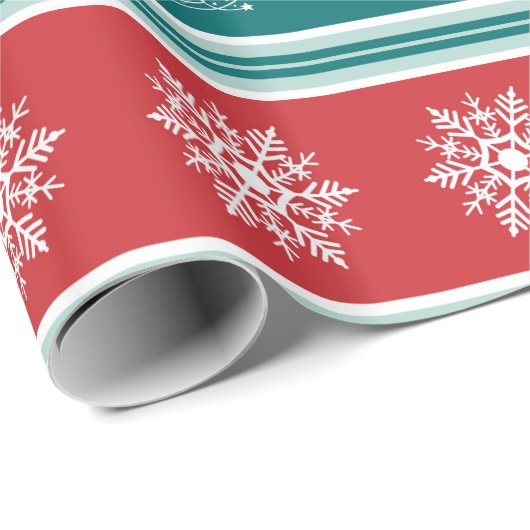 Vrolijk kerstfeest cadeaupapier (Rol Hoek)