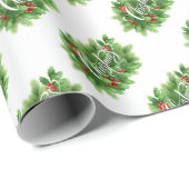 Vrolijk kerstfeest cadeaupapier (Rol Hoek)