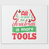 Vrolijk kerstfeest. cadeaupapier (Vlak)